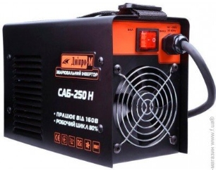 Зварювальний апарат Дніпро-М САБ-250Н Минимальная сила тока: 20 А, 3 з 4